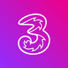My3 (Three) logo